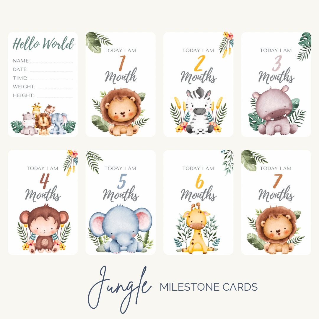 Asda baby hot sale milestone cards