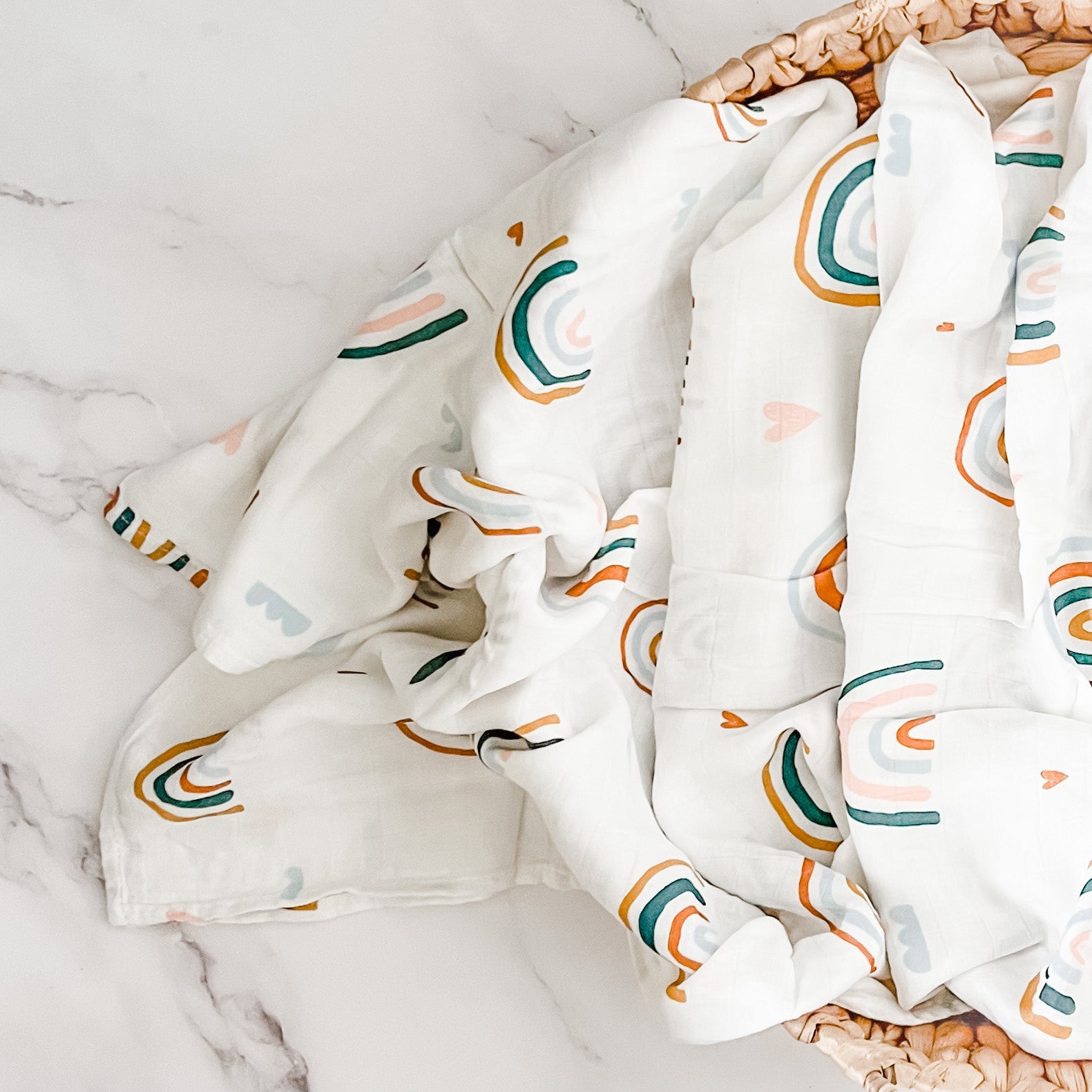 Rainbow best sale muslin wrap