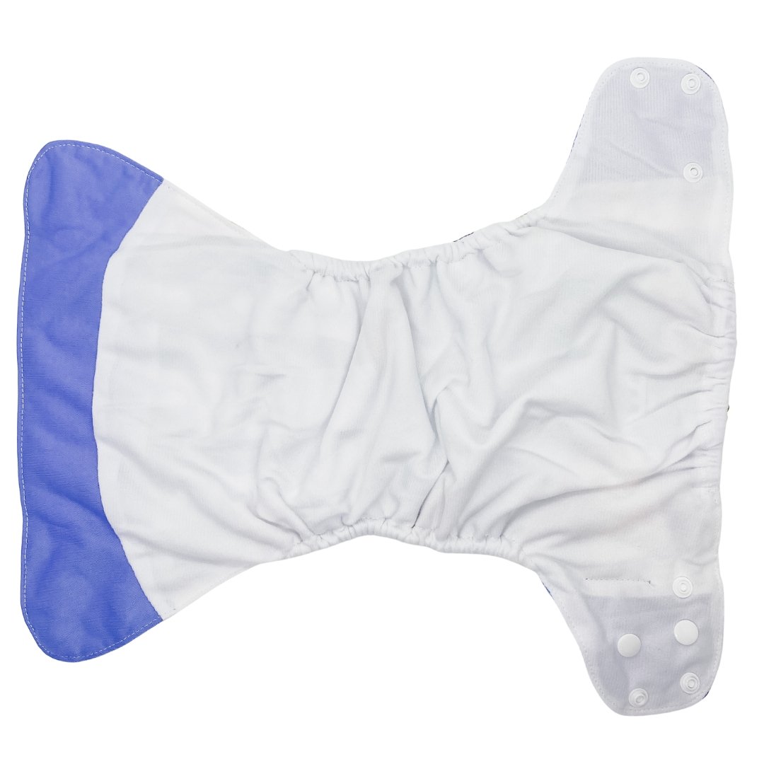 Suede cloth diaper store liner